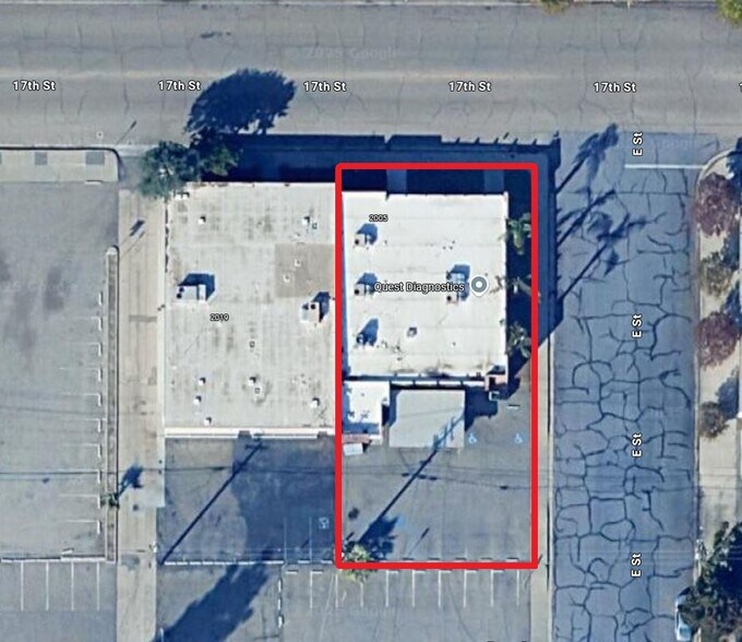 2005 17th St, Bakersfield, CA à vendre - Aérien - Image 2 de 5