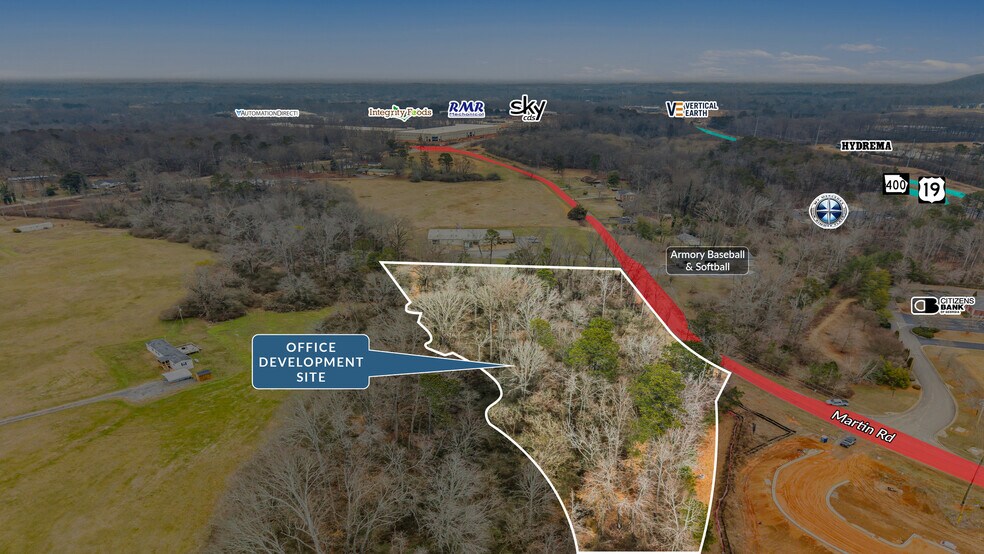 3970 Martin Rd, Cumming, GA à vendre - Photo du bâtiment - Image 2 de 4