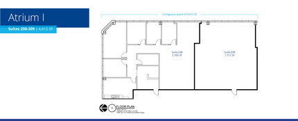 6800 Poplar Ave, Memphis, TN à louer Plan d  tage- Image 2 de 2