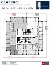 10440 N Central Expy, Dallas, TX for lease Floor Plan- Image 2 of 2