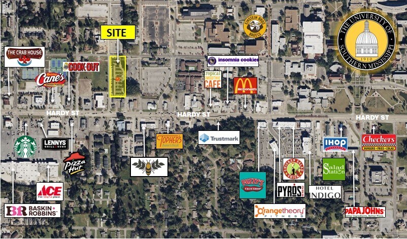 119 N 35th Ave, Hattiesburg, MS for sale - Building Photo - Image 2 of 45