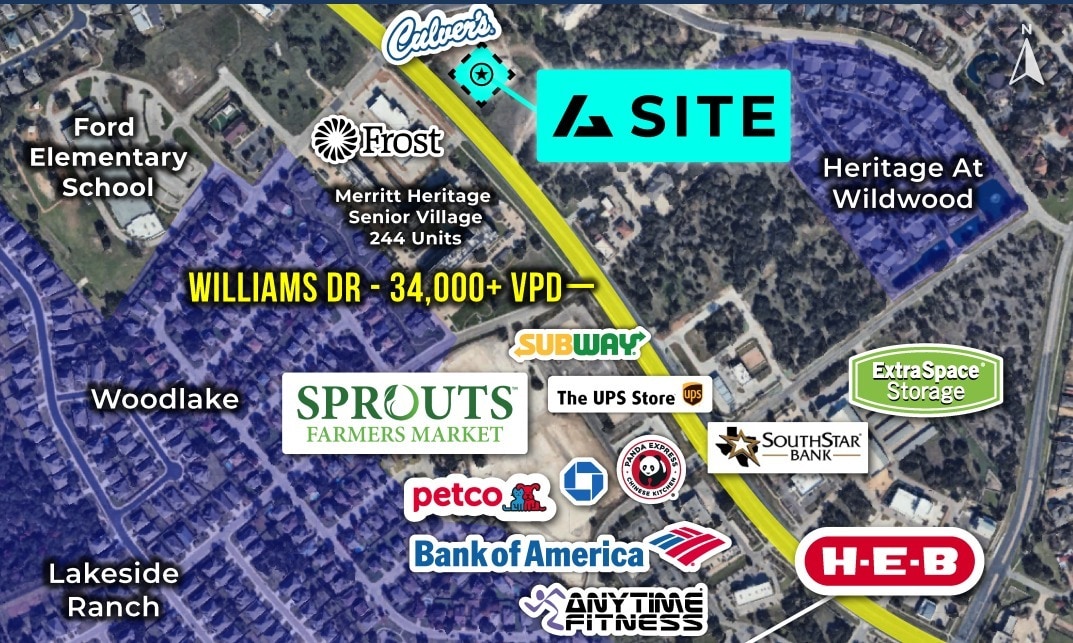 Williams Dr and Verde Vista Rd, Georgetown, TX for lease Primary Photo- Image 1 of 3