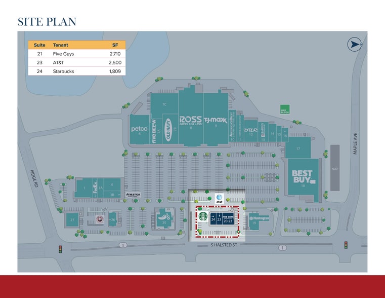 17852-17860 Halsted St, Homewood, IL for sale - Building Photo - Image 3 of 6