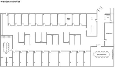 100 Pringle Ave, Walnut Creek, CA for lease Floor Plan- Image 1 of 1