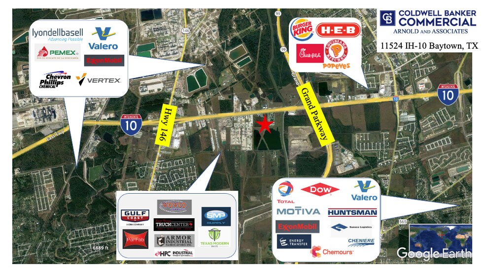 11524 IH-10, Baytown, TX à vendre - Photo du bâtiment - Image 2 de 2