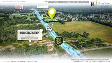 5900 E Johnson Ave, Jonesboro, AR - AERIAL  map view - Image1