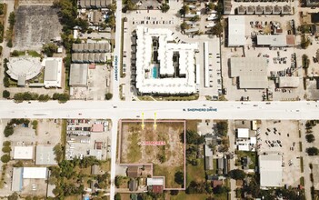 4831 N Shepherd Dr, Houston, TX - aerial  map view - Image1