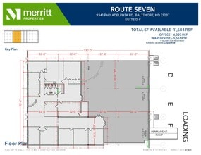 9321 Philadelphia Rd, Rosedale, MD à louer Plan d’étage- Image 1 de 1