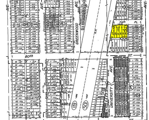 1131-1141 79th Pl, Chicago, IL à vendre - Plan cadastral - Image 2 de 2