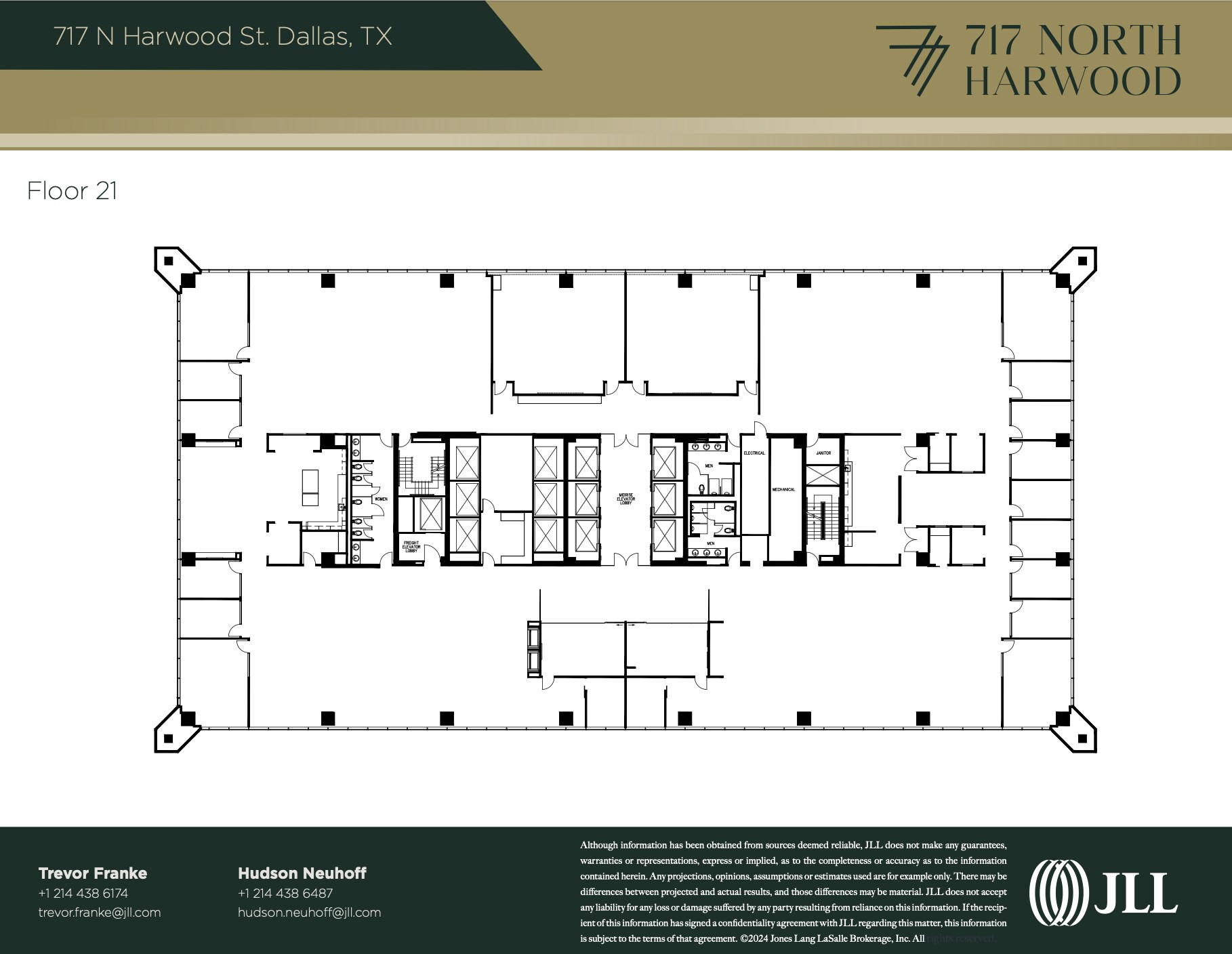 717 N Harwood St, Dallas, TX for lease Floor Plan- Image 1 of 1