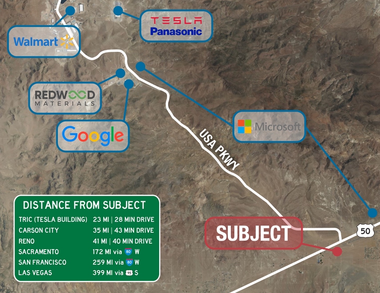 3105 W Hwy 50, Silver Springs, NV for sale - Building Photo - Image 2 of 4
