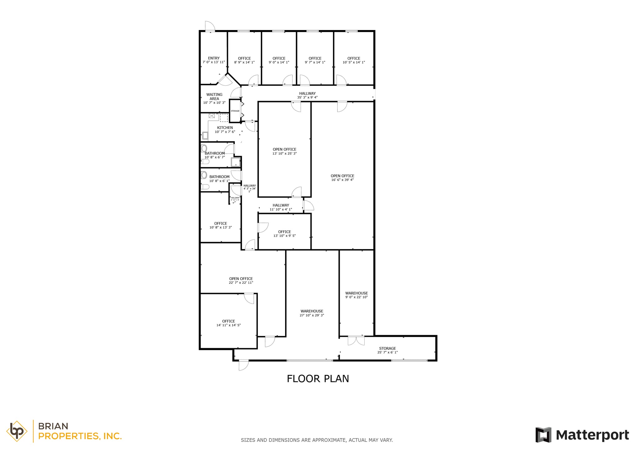 271-285 E Helen Rd, Palatine, IL for lease Floor Plan- Image 1 of 1