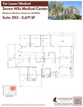 870 Seven Hills Dr, Henderson, NV à louer Plan d’étage- Image 2 de 7
