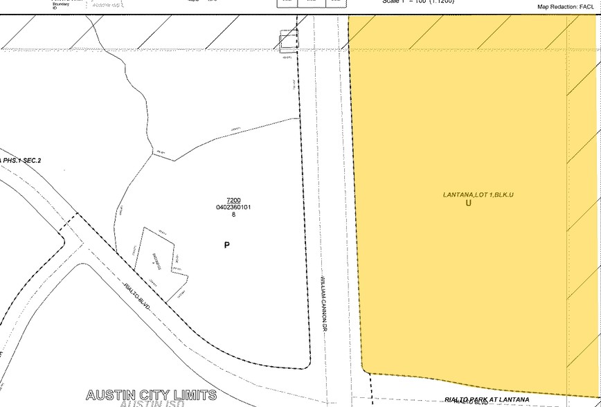 7171 Southwest Pky, Austin, TX à louer - Plan cadastral - Image 2 de 4