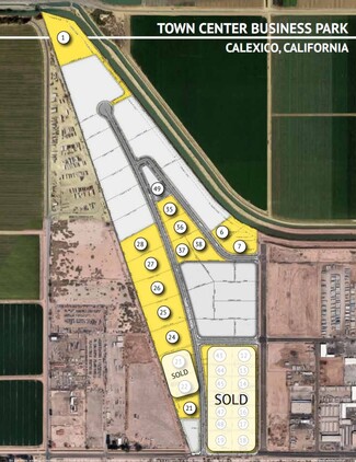 Plus de détails pour Towne Center Pky, Calexico, CA - Terrain à vendre