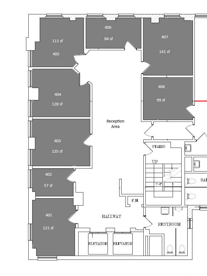 239-241 Main St, Hackensack, NJ for lease Floor Plan- Image 1 of 4