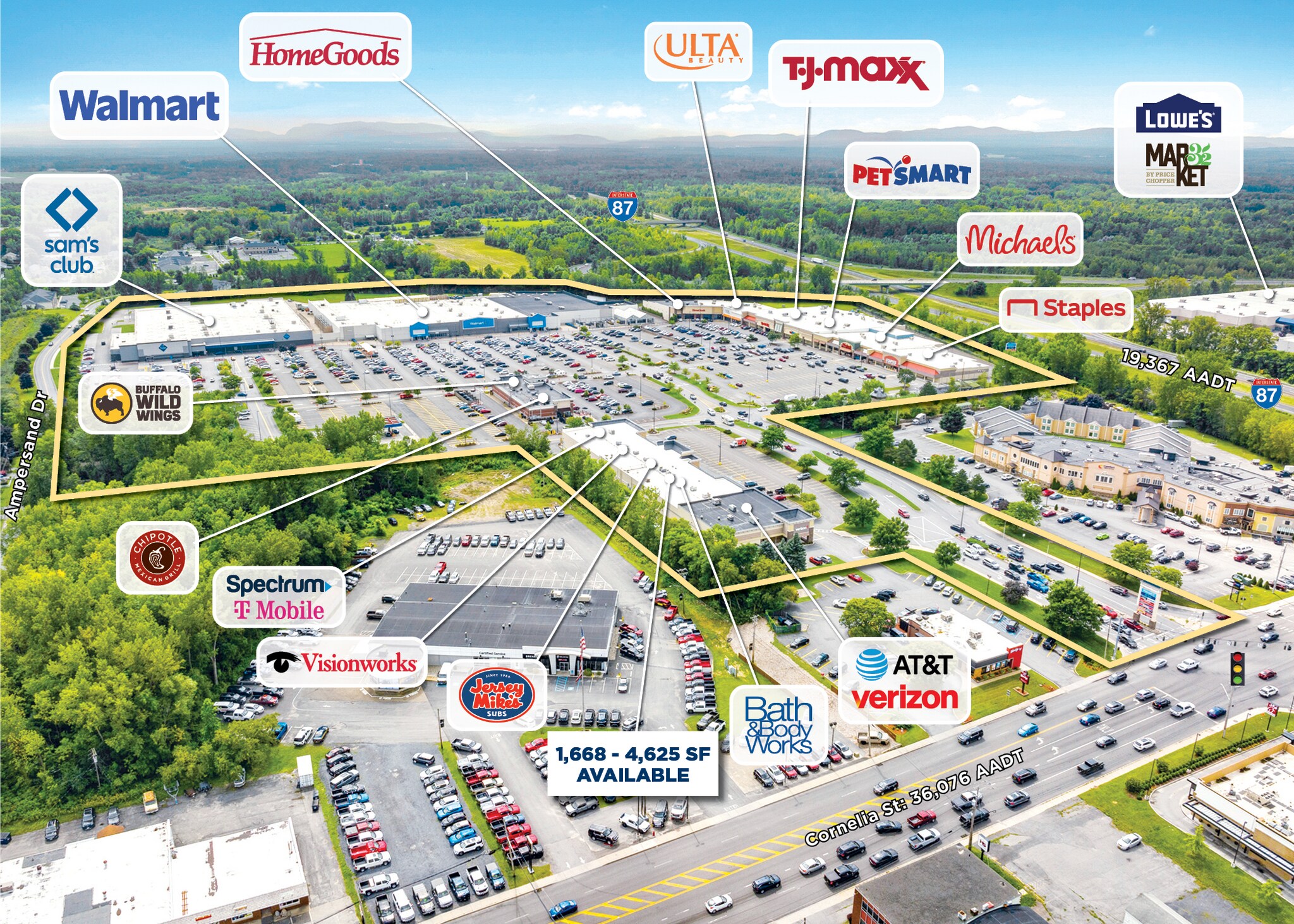 25 Consumer Sq, Plattsburgh, NY for lease Building Photo- Image 1 of 2