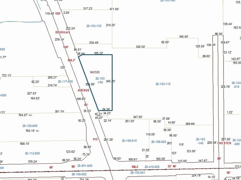 2408-5141 Douglas Ave, Racine, WI for lease - Plat Map - Image 2 of 4