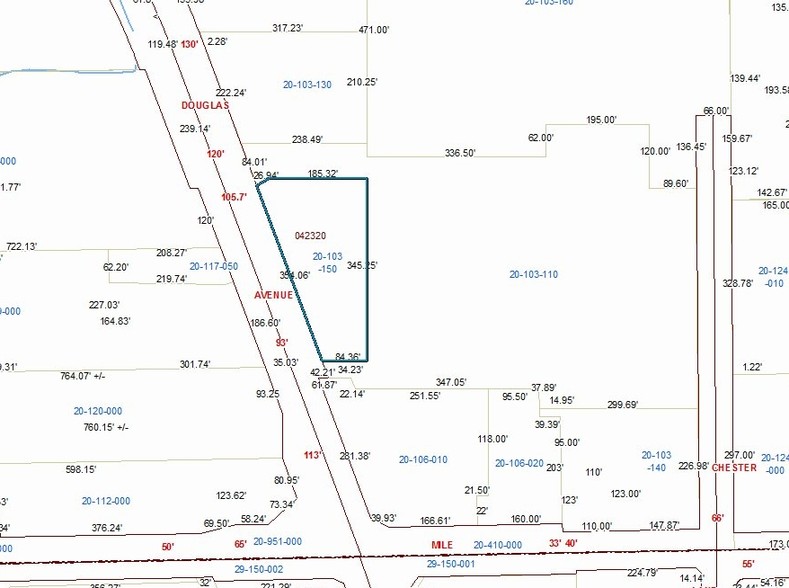 5055 Douglas Ave, Racine, WI for lease - Plat Map - Image 2 of 3