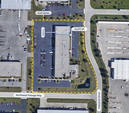 N173W21010 Northwest Passage Way, Jackson, WI for lease Aerial- Image 1 of 2