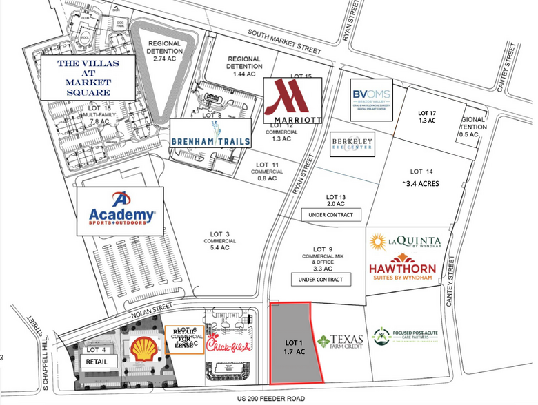 US Highway 290 East, Brenham, TX for lease - Building Photo - Image 2 of 2