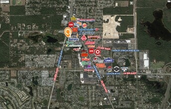 2460 S Volusia Ave, Orange City, FL - Aerial  map view