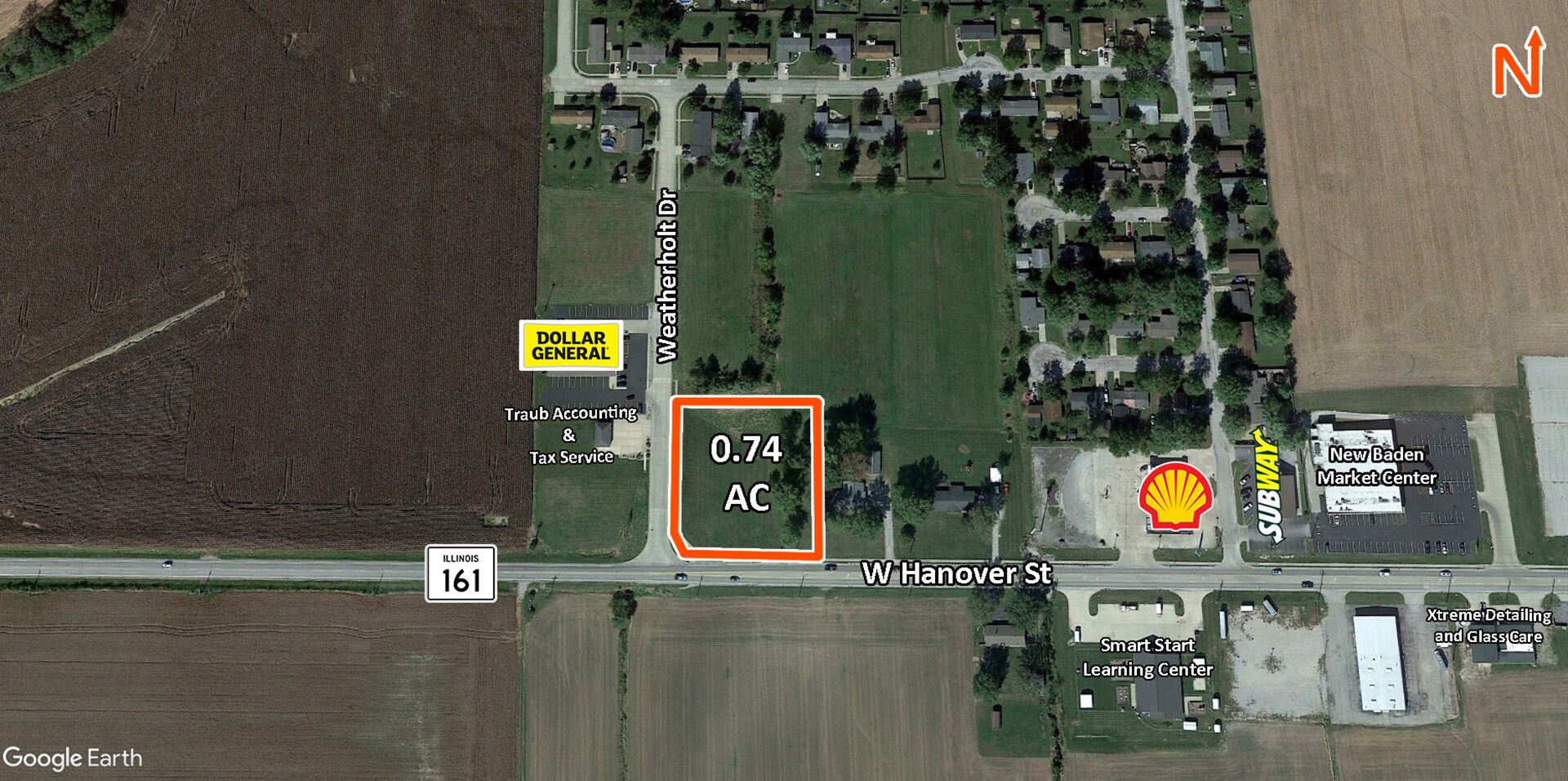 540 W Hanover St, New Baden, IL à vendre Photo du bâtiment- Image 1 de 1