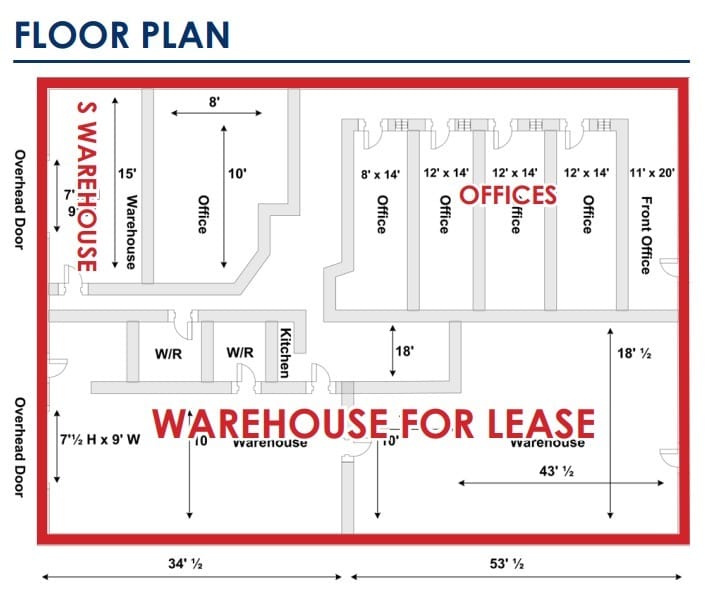 112 S Country Club Dr, Mesa, AZ for sale Floor Plan- Image 1 of 4
