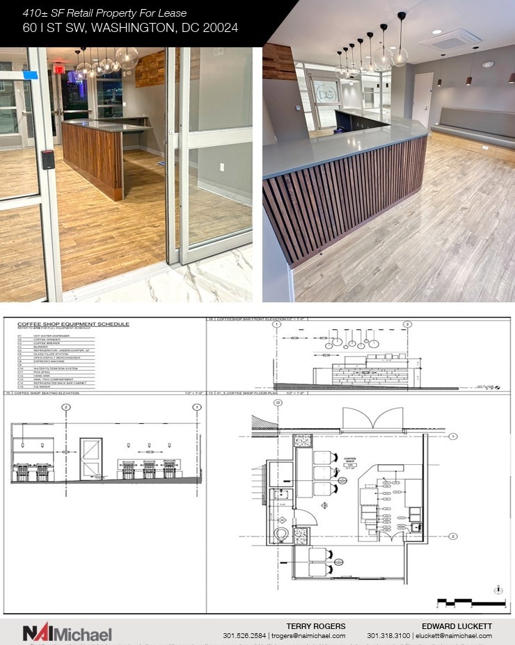 60 I St SW, Washington, DC à louer Plan d’étage- Image 1 de 4