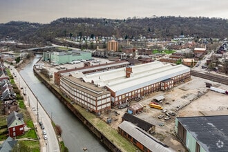 1001 Airbrake Ave, Wilmerding, PA - AERIAL  map view