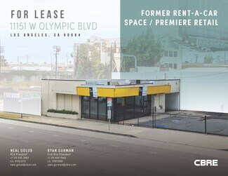 Plus de détails pour 11151 W Olympic Blvd, Los Angeles, CA - Commerce de détail à louer