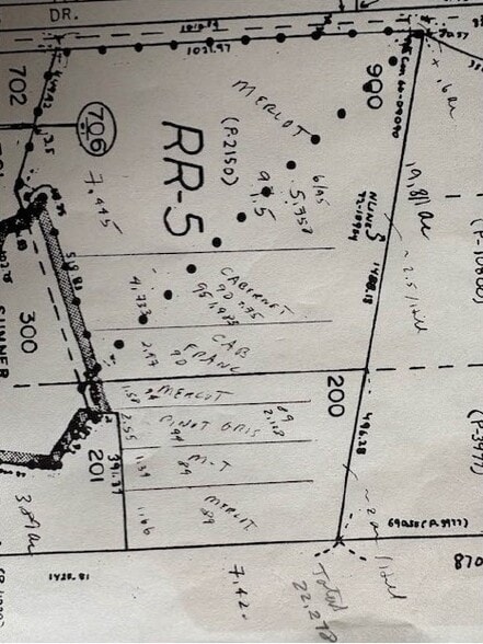 707 E Hills Dr, Ashland, OR for lease - Plat Map - Image 2 of 13
