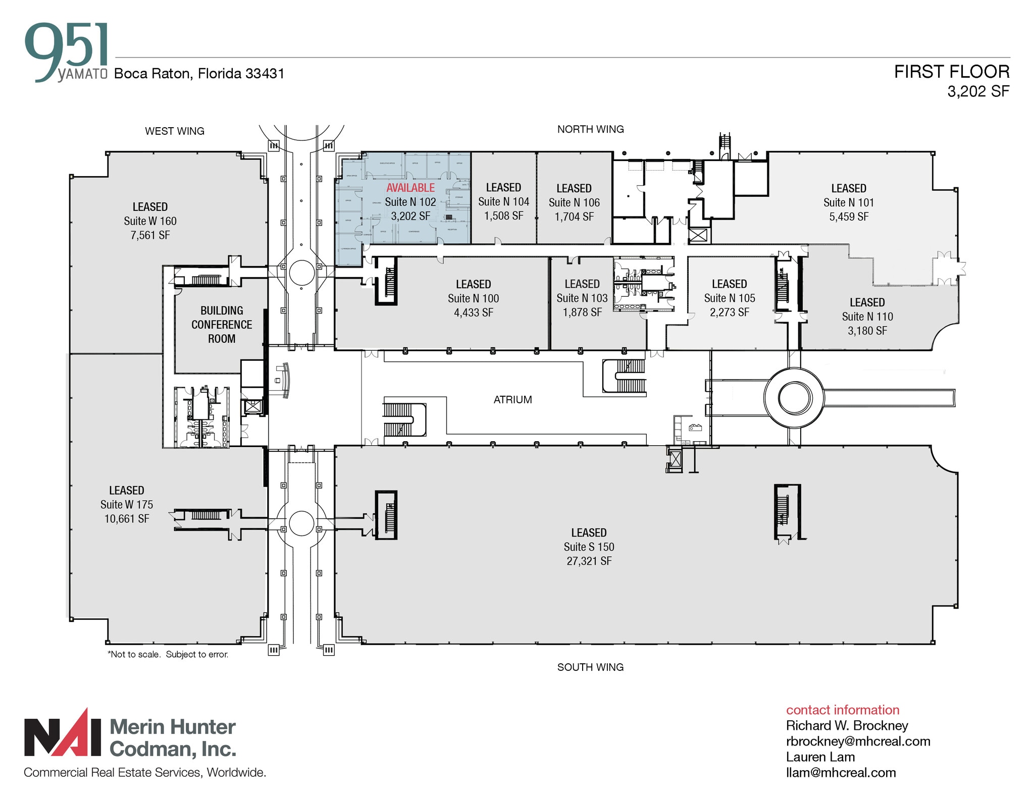 951 Yamato Rd, Boca Raton, FL for lease Floor Plan- Image 1 of 10