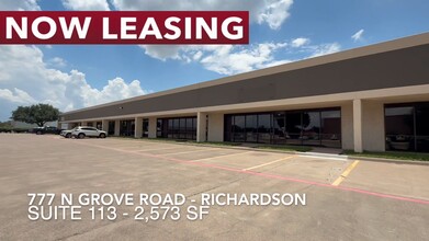 777 N Grove Rd, Richardson, TX for lease - Commercial Listing Video