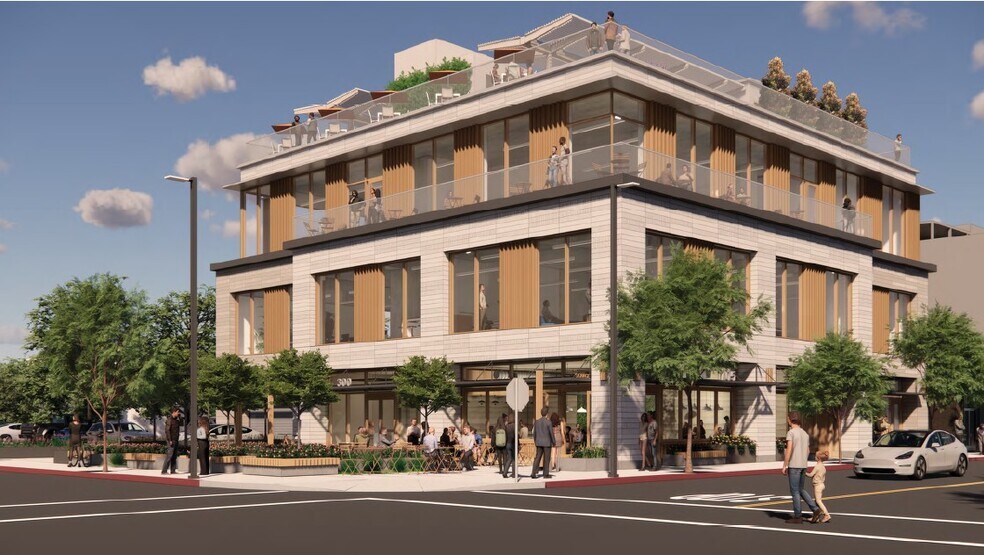 300 Hope St, Mountain View, CA à louer - Photo du bâtiment - Image 3 de 6