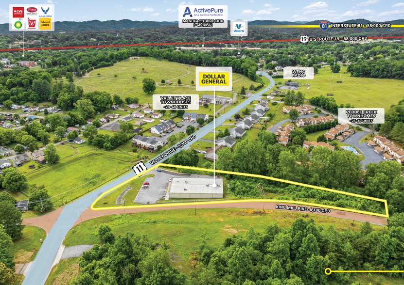 1055 E Valley Dr, Bristol, VA for sale - Building Photo - Image 3 of 6