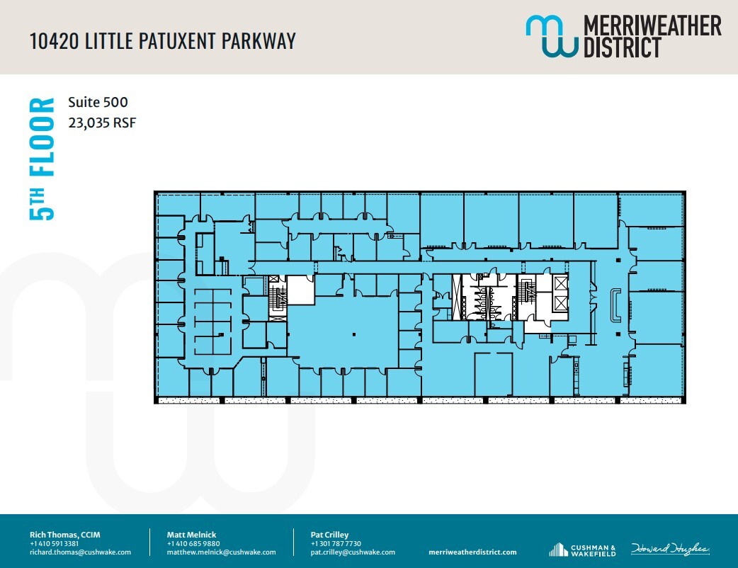 10480 Little Patuxent Pky, Columbia, MD for lease Floor Plan- Image 1 of 1