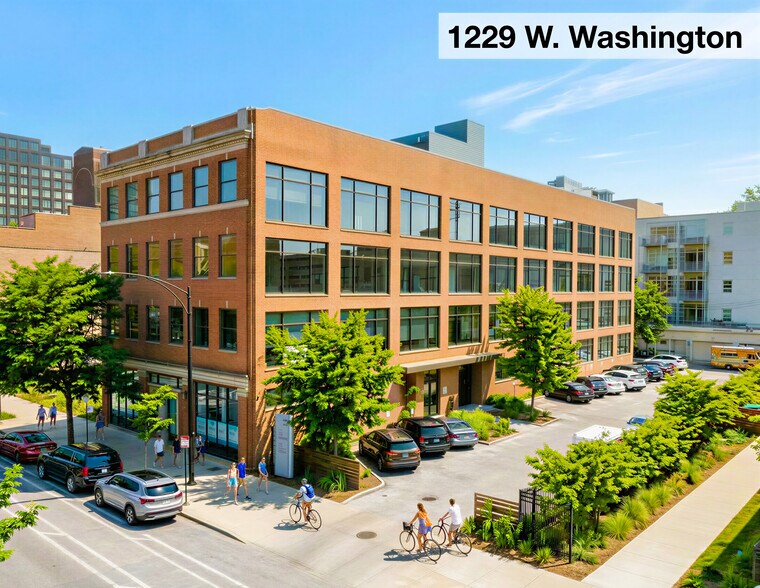 1229 W Washington Blvd, Chicago, IL à louer - Photo du bâtiment - Image 1 de 7