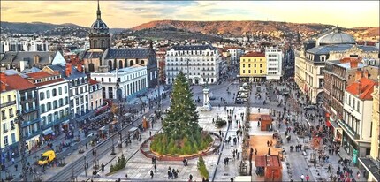 Clermont-Ferrand, PDD - Aérien Vue de la carte