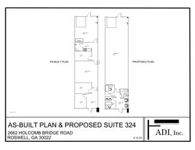 2660 Holcomb Bridge Rd, Roswell, GA for lease Site Plan- Image 1 of 1