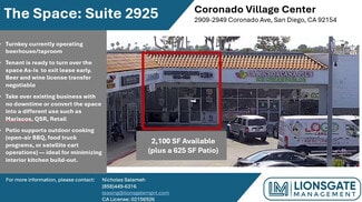 More details for 2909-2949 Coronado Ave, San Diego, CA - Retail for Lease
