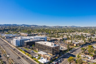6325 Topanga Canyon Blvd, Woodland Hills, CA - AERIAL map view