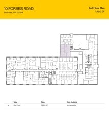10 Forbes Rd, Braintree, MA for lease Floor Plan- Image 2 of 2