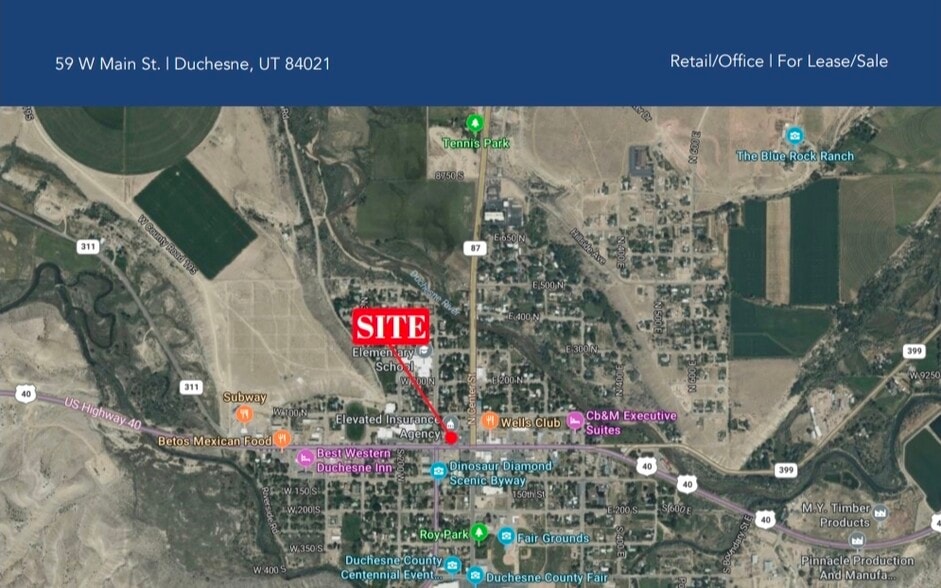 59 W Main, Duchesne, UT for sale - Building Photo - Image 3 of 4