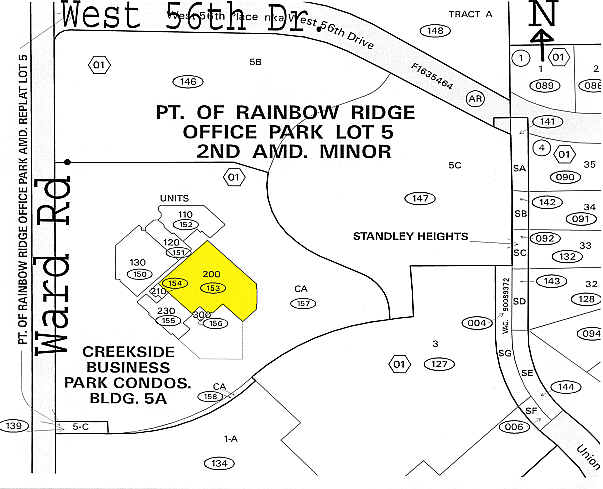 5610 Ward Rd, Arvada, CO for sale - Plat Map - Image 2 of 33