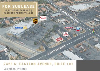 Plus de détails pour 7425 S Eastern Ave, Las Vegas, NV - Commerce de détail à louer