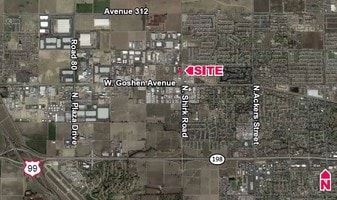 1717 N Shirk Rd, Visalia CA - Entrepôt