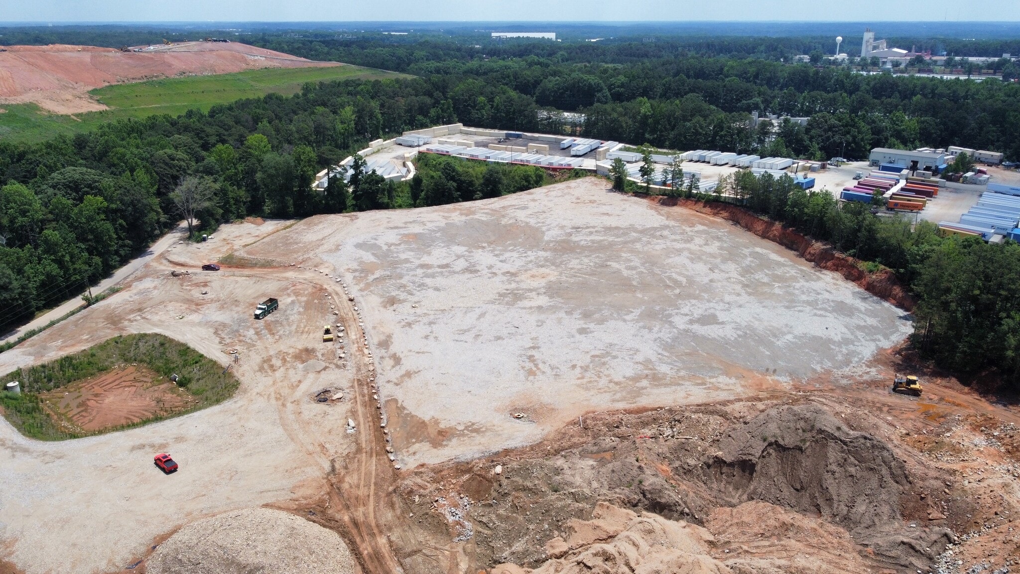 7635 Bishop Rd, Fairburn, GA for lease Aerial- Image 1 of 8