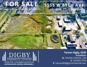 5555 W 69th Ave, Arvada, CO - Aérien  Vue de la carte