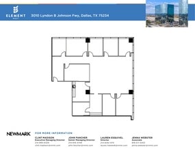 3010 Lyndon B Johnson Fwy, Dallas, TX à louer Plan de site- Image 1 de 2